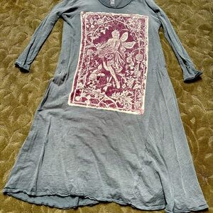 Magnolia, pearl, long sleeve cotton T-shirt dress